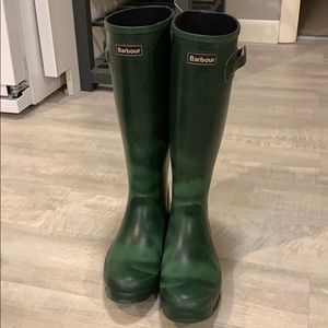 Barbour rain boots
